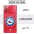NBA Philadelphia 76ers Distressed Galaxy Note20 5G Skin