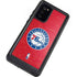 NBA Philadelphia 76ers Distressed Galaxy Note20 5G Waterproof Case