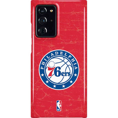 NBA Philadelphia 76ers Distressed Galaxy Cases