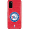 NBA Philadelphia 76ers Distressed Galaxy S20 Lite Case