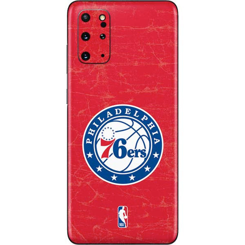 NBA Philadelphia 76ers Distressed Galaxy S20 Plus Skin
