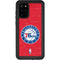 NBA Philadelphia 76ers Distressed Galaxy S20 Plus Waterproof Case