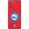 NBA Philadelphia 76ers Distressed Galaxy S20 Skin