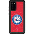 NBA Philadelphia 76ers Distressed Galaxy S20 Waterproof Case