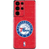 NBA Philadelphia 76ers Distressed Galaxy S21 Ultra 5G Skin