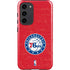 NBA Philadelphia 76ers Distressed Galaxy S23 Plus Pro Case