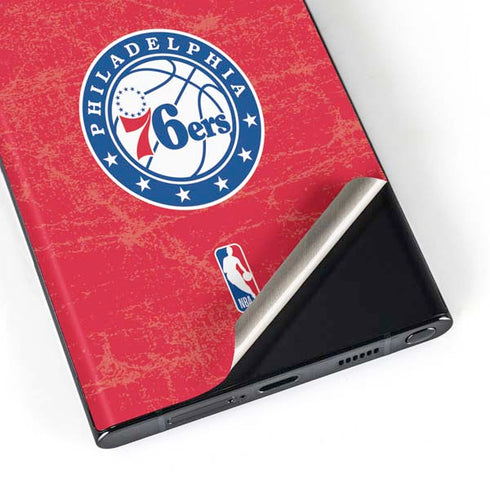 NBA Philadelphia 76ers Distressed Galaxy Skins