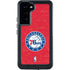 NBA Philadelphia 76ers Distressed Galaxy S24 Plus Waterproof Case