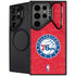 NBA Philadelphia 76ers Distressed Galaxy S24 Ultra Kickstand Case