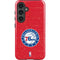NBA Philadelphia 76ers Distressed Galaxy S25 Impact Case