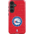 NBA Philadelphia 76ers Distressed Galaxy S25 Impact Case