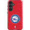 NBA Philadelphia 76ers Distressed Galaxy S25 Plus Impact Case