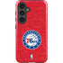 NBA Philadelphia 76ers Distressed Galaxy S25 Plus Impact Case