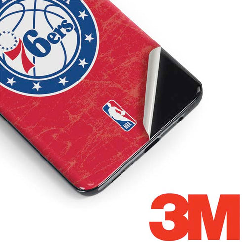 NBA Philadelphia 76ers Distressed Galaxy S9 Skin