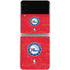 NBA Philadelphia 76ers Distressed Galaxy Z Flip3 5G Skin