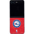 NBA Philadelphia 76ers Distressed Galaxy Z Flip5 5G Skin