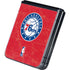NBA Philadelphia 76ers Distressed Galaxy Z Flip5 5G Skin