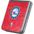 NBA Philadelphia 76ers Distressed Galaxy Z Flip6 Skin