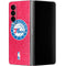 NBA Philadelphia 76ers Distressed Galaxy Z Fold4 5G Skin
