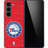NBA Philadelphia 76ers Distressed Galaxy Z Fold5 5G Skin