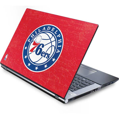 NBA Philadelphia 76ers Distressed Generic Laptop Skin