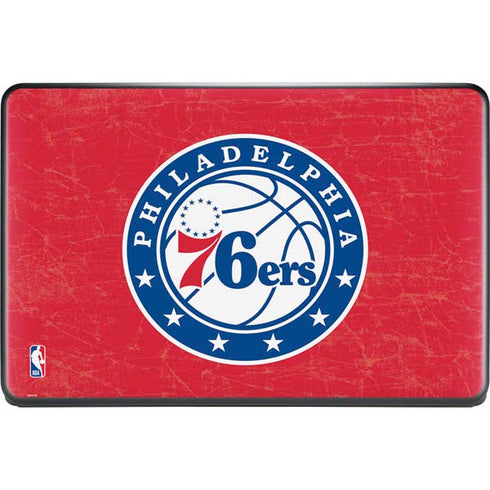 NBA Philadelphia 76ers Distressed Google Pixelbook Go Skin