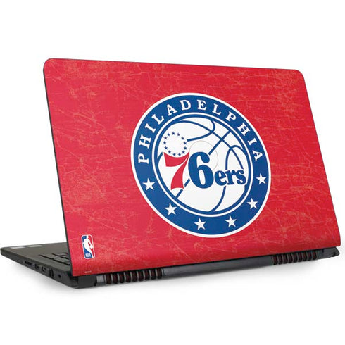 NBA Philadelphia 76ers Distressed Dell Inspiron Skin