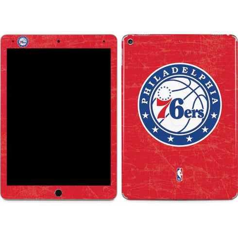 NBA Philadelphia 76ers Distressed iPad Skins