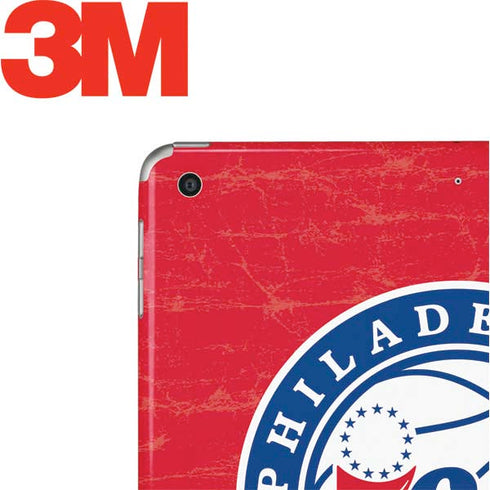 NBA Philadelphia 76ers Distressed Apple iPad Skin