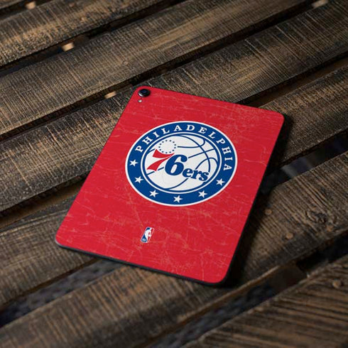 NBA Philadelphia 76ers Distressed Apple iPad Pro Skin