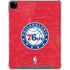NBA Philadelphia 76ers Distressed iPad Pro 12.9in (2020) Clear Case