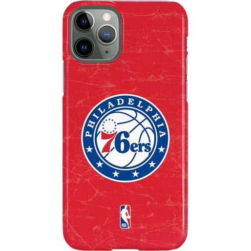NBA Philadelphia 76ers Distressed iPhone 11 Pro Lite Case