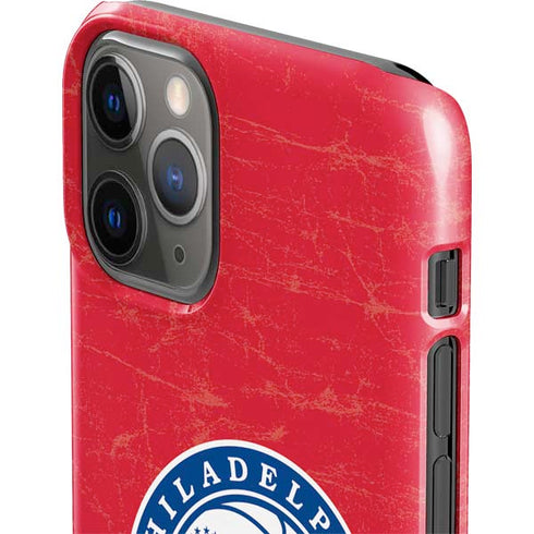NBA Philadelphia 76ers Distressed iPhone 11 Pro Lite Case