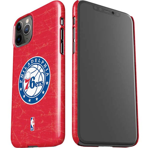 NBA Philadelphia 76ers Distressed iPhone 11 Pro Lite Case
