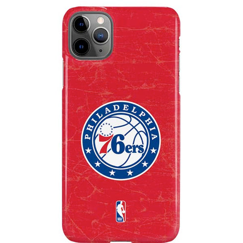 NBA Philadelphia 76ers Distressed iPhone Cases
