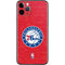 NBA Philadelphia 76ers Distressed iPhone 11 Pro Skin