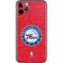 NBA Philadelphia 76ers Distressed iPhone 11 Pro Skin
