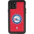 NBA Philadelphia 76ers Distressed iPhone 11 Pro Waterproof Case