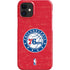 NBA Philadelphia 76ers Distressed iPhone 12 Mini Lite Case