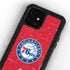 NBA Philadelphia 76ers Distressed iPhone 12 Mini Waterproof Case