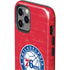 NBA Philadelphia 76ers Distressed iPhone 12 Pro Impact Case