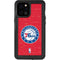 NBA Philadelphia 76ers Distressed iPhone 12 Pro Max Waterproof Case