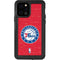 NBA Philadelphia 76ers Distressed iPhone 12 Pro Waterproof Case