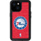 NBA Philadelphia 76ers Distressed iPhone 13 Mini Waterproof Case