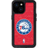 NBA Philadelphia 76ers Distressed iPhone 13 Mini Waterproof Case