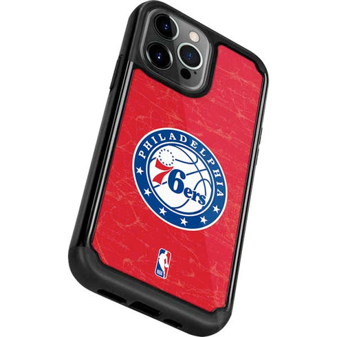 NBA Philadelphia 76ers Distressed iPhone 13 Pro Cargo Case