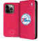 NBA Philadelphia 76ers Distressed iPhone 13 Pro Folio Case