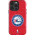 NBA Philadelphia 76ers Distressed iPhone 13 Pro Impact Case