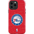NBA Philadelphia 76ers Distressed iPhone 13 Pro Max Impact Case