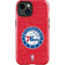 NBA Philadelphia 76ers Distressed iPhone 14 Plus Impact Case